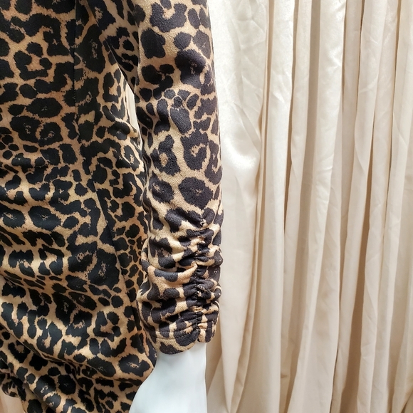 Zara Animal print mini dress - Picture 4 of 8